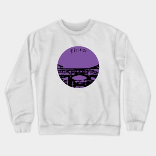 Ponte Vecchio, Florence, Italy Crewneck Sweatshirt